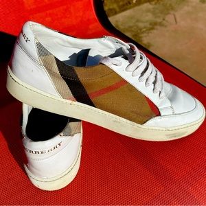Burberry Leather Sneakers